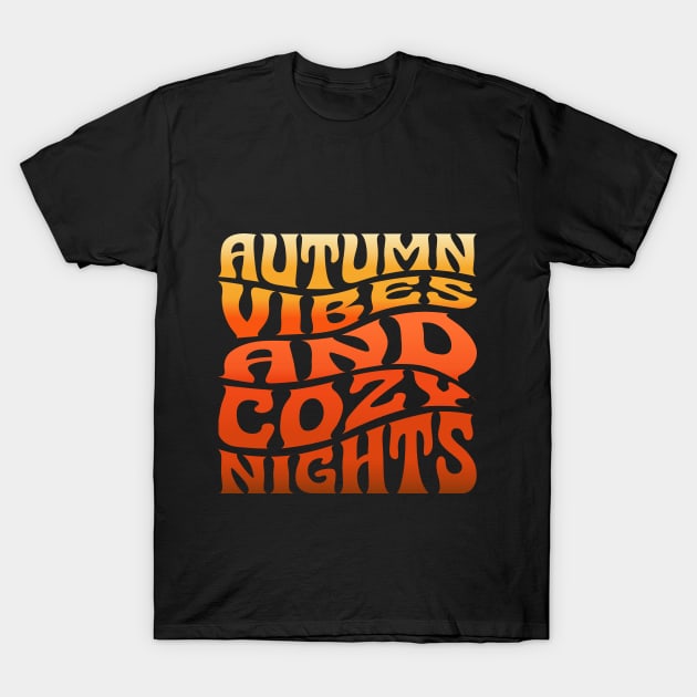 Autumn Vibes T-Shirt by iZiets